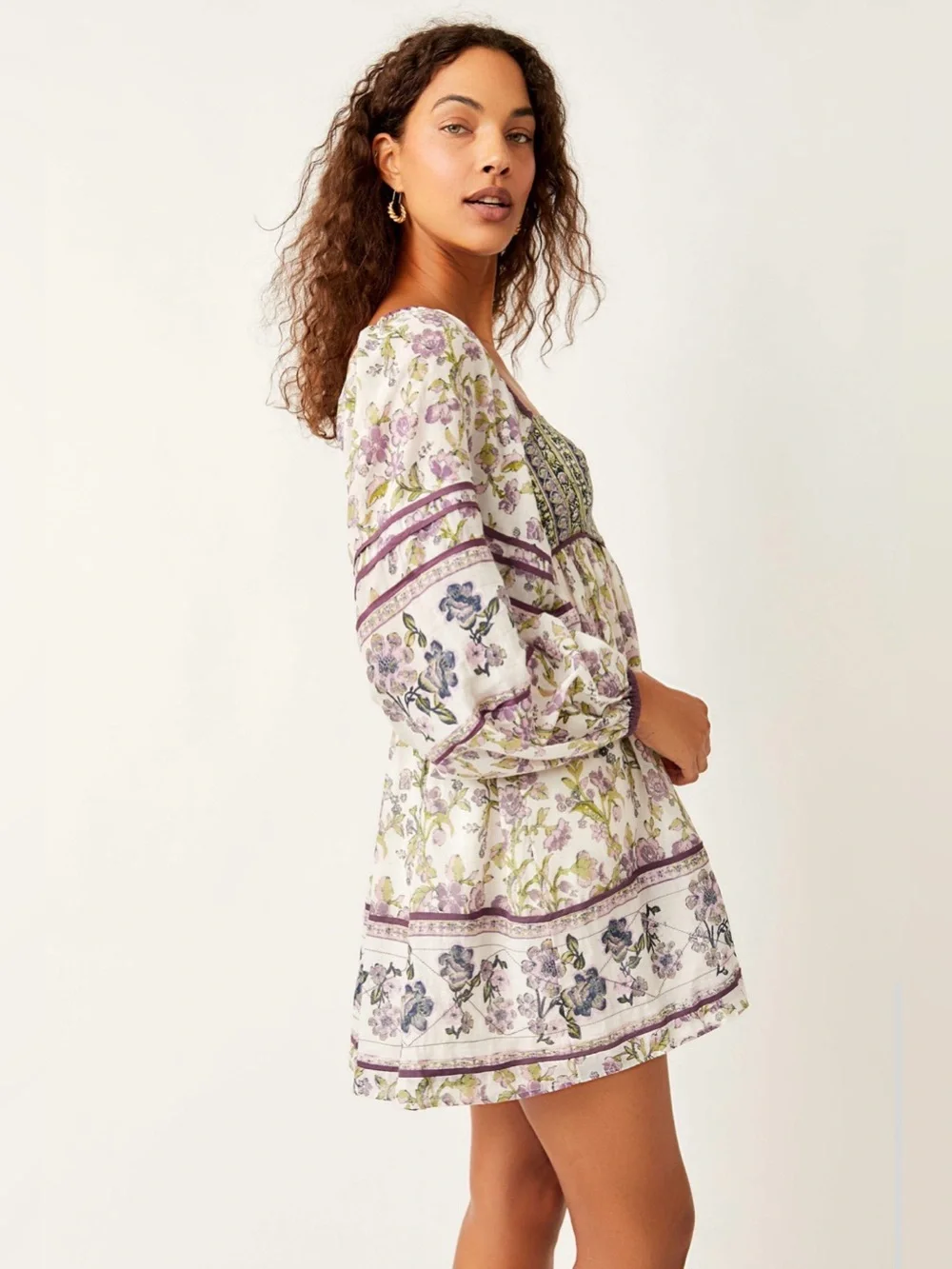 Free People Endless Afternoon Mini Dress